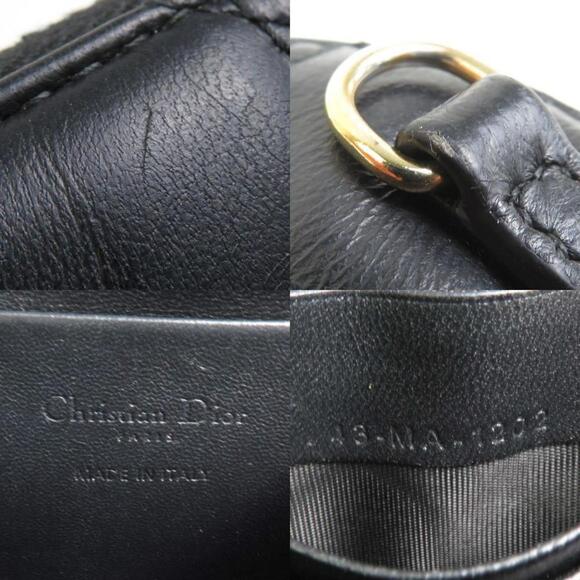 CHRISTIAN DIOR Black Leather Shoulder Bag - Picture 5 of 5